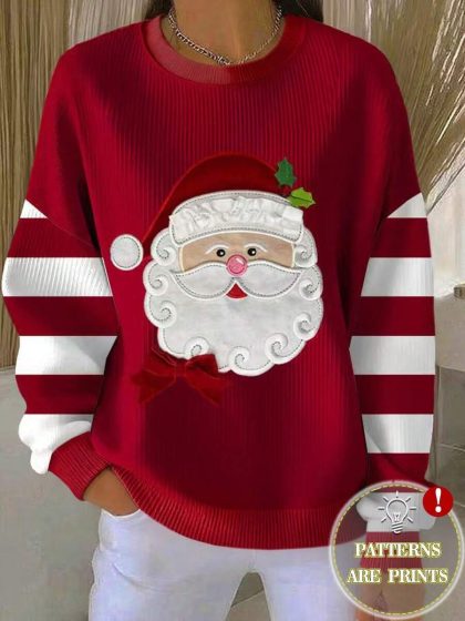 Christmas Casual Regular Sweatshirt