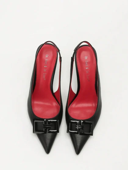 On Feet& In Love Pointed Toe Pumps