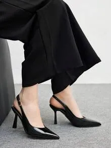 Backless Slim High Heels