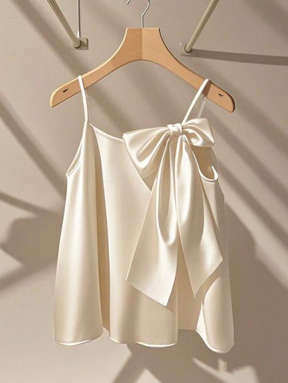 Franclia Satin Bow Camisole