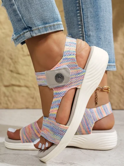 Women’s Knit Mesh Sport Sandals