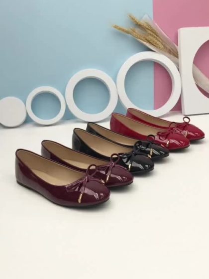 Anika Red Ballet Flats