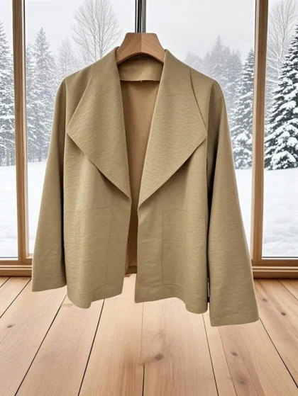 Franclia Women’s Cropped Retro Windbreaker